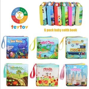 NWT - Baby’s first Books. Crinkle Books - Set of 6